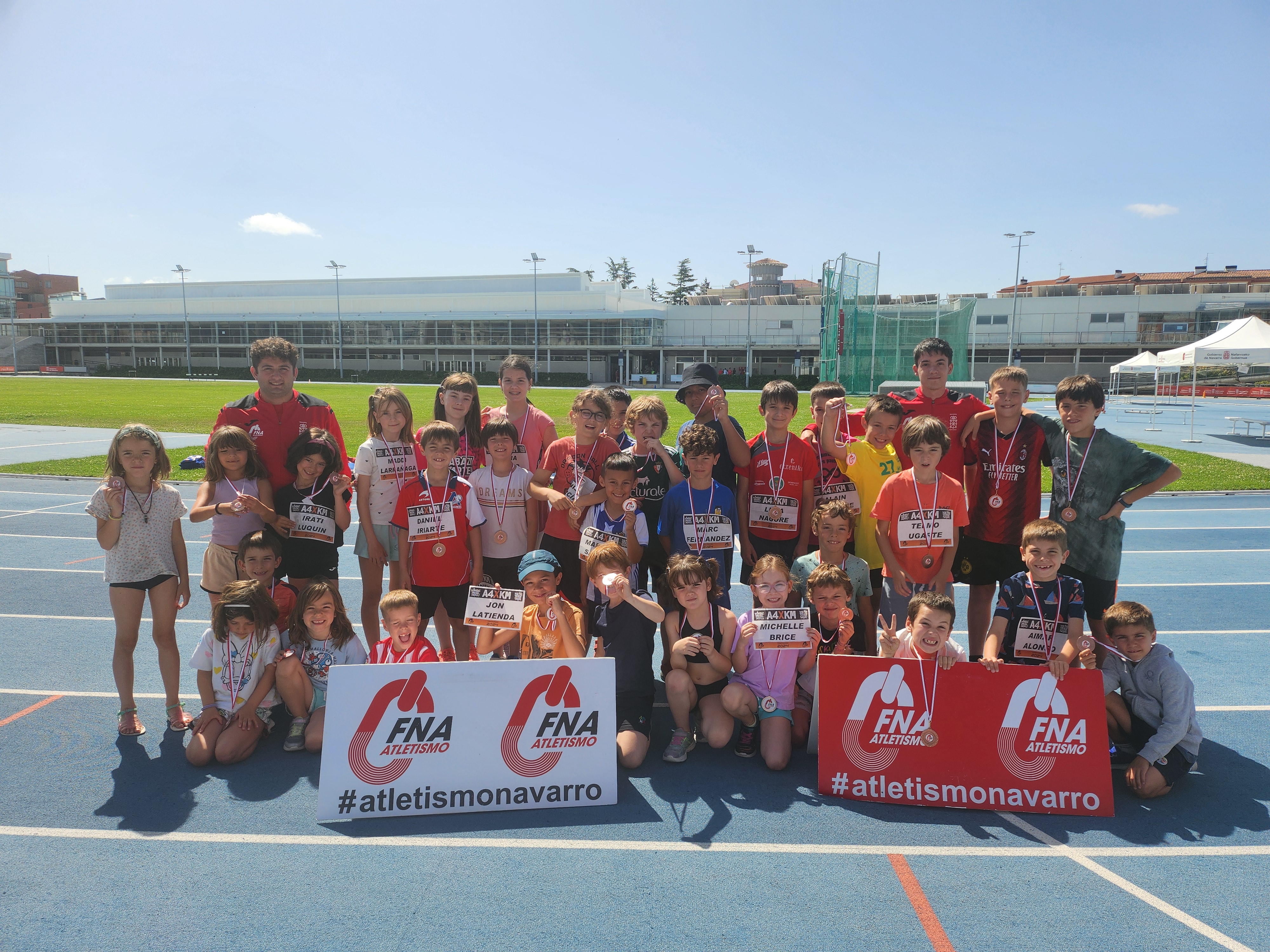 Exito en la 1&ordf; tanda del Campus de Atletismo